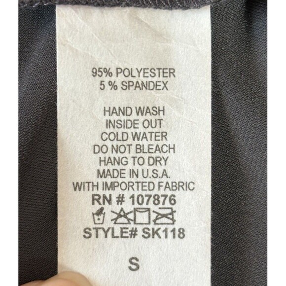 NEW Sun Kim Top Women Size Small Gray Minimalist Lagenlook Pullover Tunic - Picture 8 of 9